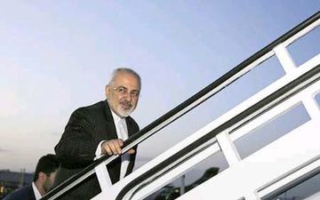  ظریف دقایقی پیش تهران را به مقصد الجزیره ترک کرد