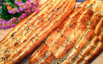 نان بربری به سبک افغانی: سفری به نانوایی کابلی و رمز و راز پخت نان خوشمزه (ویدئو)