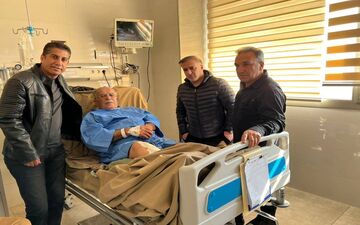 عیادت پیشکسوتان استقلال از جوان ترین گلزن دربی