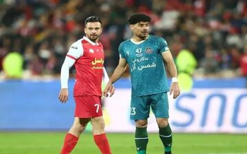شروع طوفانی، پایان برابر؛ نبرد شمس‌آذر و پرسپولیس با تساوی ۱-۱ در ۴۵ دقیقه اول