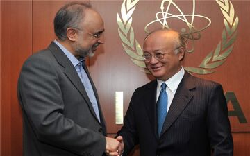  دیدار صالحی با آمانو در وین 