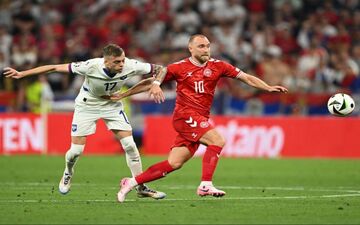 خلاصه بازی دانمارک 2 - صربستان 0 + ویدئو
