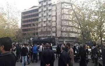 تخریب اموال عومی به دست معدودی از اغتشاشگران + فیلم