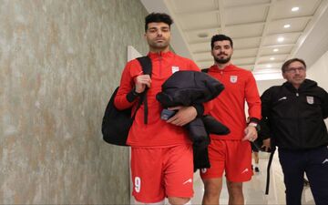 برگزاری تمرین تاکتیکی تیم ملی در آخرین روز سال