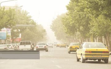 گرد و خاک میهمان آسمان خراسان جنوبی