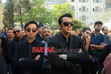 گزارش تصویری از تشیع پیکر سید ضیاءالدین دری