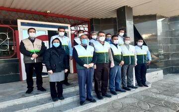 دومین مرحله پویش نذر خون توسط کارکنان دانشگاه علوم پزشکی کرمانشاه