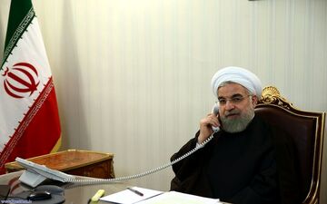  تماس تلفنی روحانی با استاندار خراسان جنوبی 