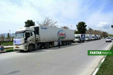 گزارش تصویری از کمک های پالایشگاه کرمانشاه به سیل زدگان لرستان