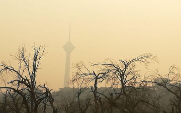 هوای تهران در وضعیت نارنجی

