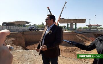 بهره برداری از تقاطع غیر هم سطح سپهبد سلیمانی تا پایان سال جاری