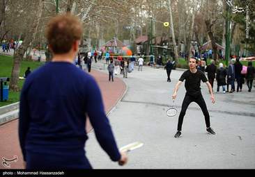 روز طبیعت در پارک ملت تهران + تصاویر