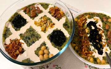 طرز تهیه آش اسفناج| مناسب سرماخوردگی