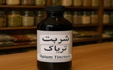 کشف شربت تریاک در پوشش عطاری در خانی‌آباد