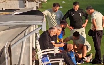 شوک بزرگ به تیم ملی؛ مصدومیت زانوی روزبه چشمی در تمرین امروز

