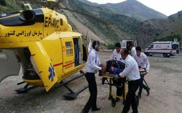 مصدومیت پنج نفر در تصادف جاده کرج - چالوس
