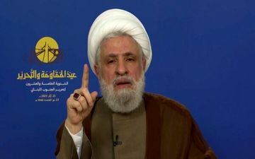 شیخ نعیم قاسم: ایران پیروز جنگ ۱۲ روزه بود