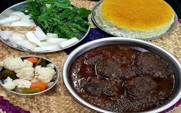 طرز تهیه سبزی فسنجون شمالی | حتما امتحانش کنید!