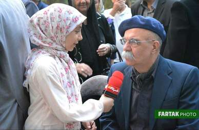 مراسم رونمایی از تندیس میرزا رضا کلهر