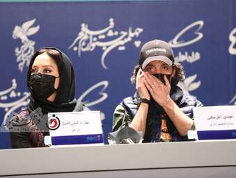 گزارش تصویری از نشست رسانه ای عوامل فیلم " نمور " آخرین فیلم نمایش داده شده چهلمین جشنواره فیلم فجر در سالن اصلی کاخ جشنواره