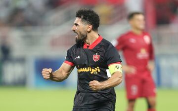 بازهم کاپی‌شاه بازهم گل حساس/ درخشش کاپیتان پرسپولیس در عبدالله بن خلیفه