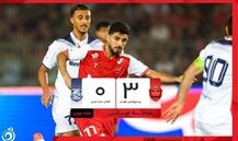 خلاصه بازی پرسپولیس ۳-۰ ملوان؛ برد مقتدرانه سرخ‌پوشان + ویدیو