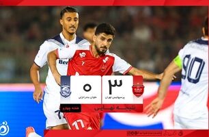 خلاصه بازی پرسپولیس ۳-۰ ملوان؛ برد مقتدرانه سرخ‌پوشان + ویدیو