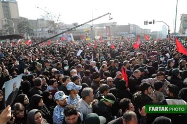 راهپیمایی وداع با سردار سلیمانی