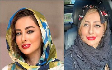 پست نفیسه روشن در مدح مسعود ده نمکی|نفیسه روشن به یاد خاطرات گذشته
