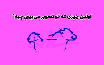 تست شخصیت: بگو توی تصویر، اول چی دیدی تا بهت بگم جسوری یا محتاط!!
