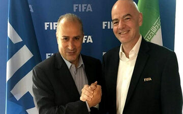 اطمینان رئیس فدراسیون فیفا از حضور بانوان