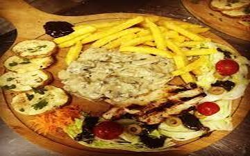مرغ گریل با سس قارچ بی نظیره | آموزش آسان