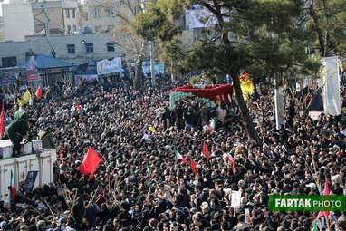 راهپیمایی وداع با سردار سلیمانی