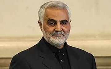 حضور سردار سلیمانی در گرامیداشت حسین رجایی