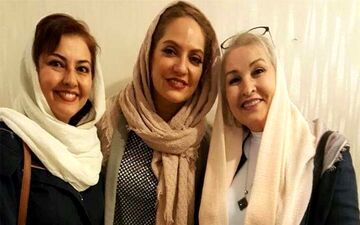 تیپ جدید مهناز افشار در کنار آناهیتا همتی 