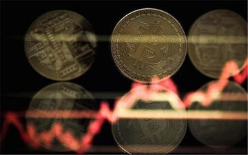 بیتکوین روی مدار نزول