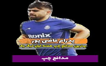 پدرام قاضی پور؛ بهترین مدافع چپ هفته اول لیگ یک 