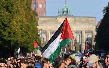 تظاهرات گسترده در آلمان و کره جنوبی به نفع فلسطین