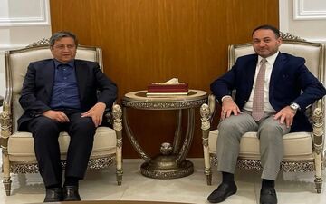 دیدار رئیس کل بانک مرکزی ایران با وزیر تجارت عراق