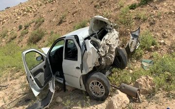 واژگونی خودرو در کمربندی جنوبی سبزوار 2کشته برجا گذاشت