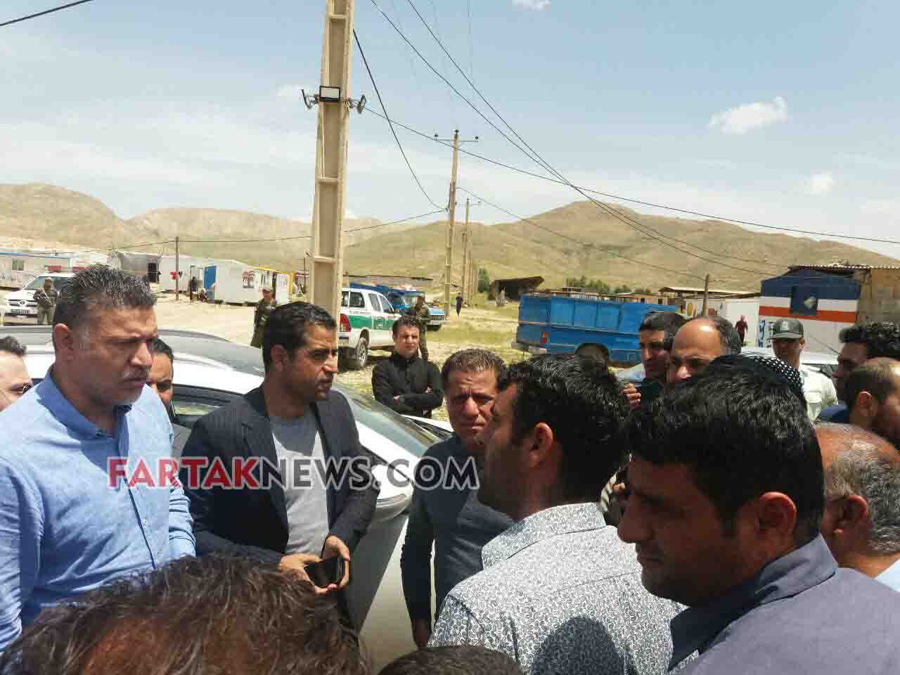 اختصاصی/حضور علی دایی در مناطق زلزله زده در 22اردیبهشت 97