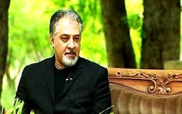 ایرج نوذری در کنار دخترش