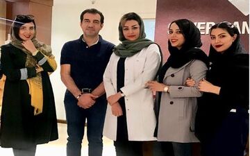 تیپ و ظاهر لیلا بلوکات در یک مرکز زیبایی (عکس)
