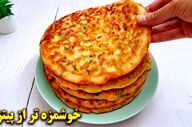 ویدئو / طرز تهیه یک غذای جدید و مقوی با تخم مرغ و آرد