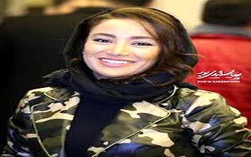 پوشش و حجاب متفاوت بهاره افشاری در گل فروشی