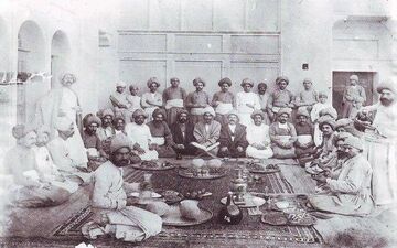 سفره شب یلدا در عهد قاجار