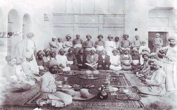 سفره شب یلدا در عهد قاجار