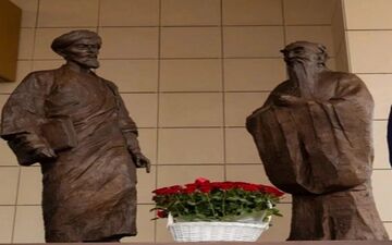 افتتاح یادمان فارابی و کنفوسیوس در آستانه قزاقستان