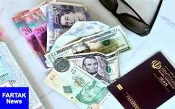  قیمت ارز مسافرتی امروز ۹۸/۰۲/۲۸