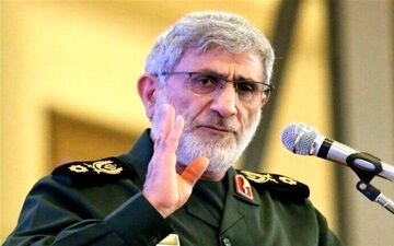 قاآنی: مقاومت از هرمز تا باب‌المندب کمربند امنیتی می‌سازد 